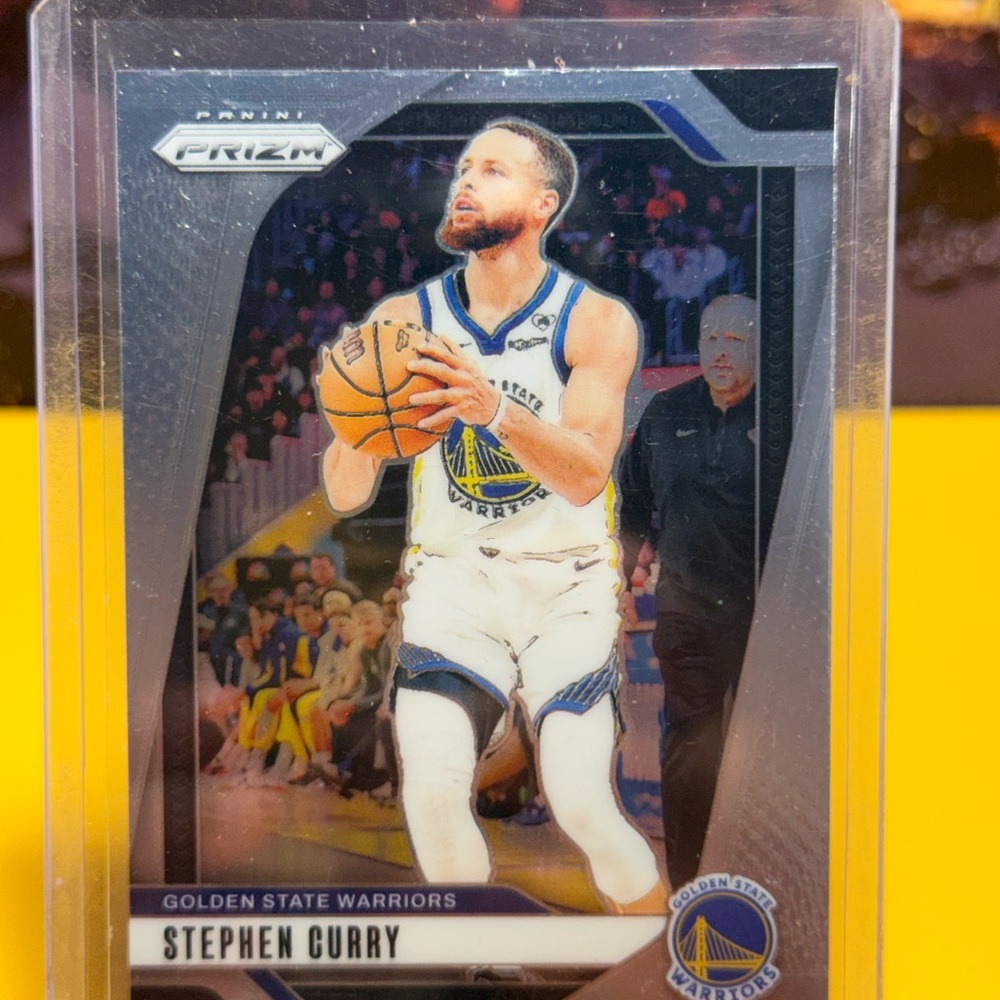 Basketball NBA cards Stephen Curry Golden State Warriors Prizm